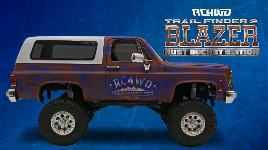 RC4WD Trail Finder 2 RTR With Chevrolet Blazer Hard Body Set (Rust Bucket Edition)