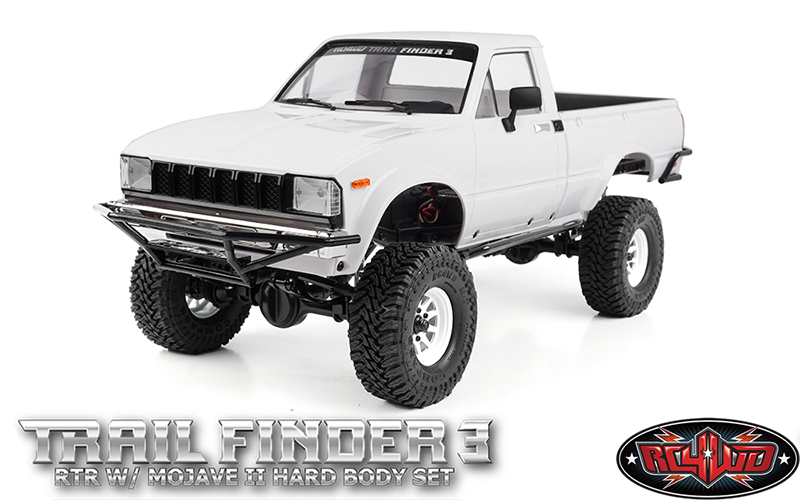 RC4WD Trail Finder 3 RTR With Mojave II Hard Body Set