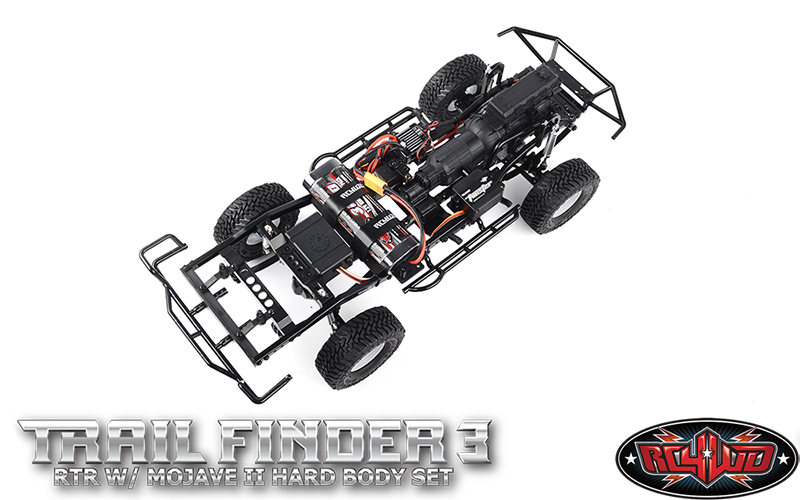 RC4WD Trail Finder 3 RTR With Mojave II Hard Body Set