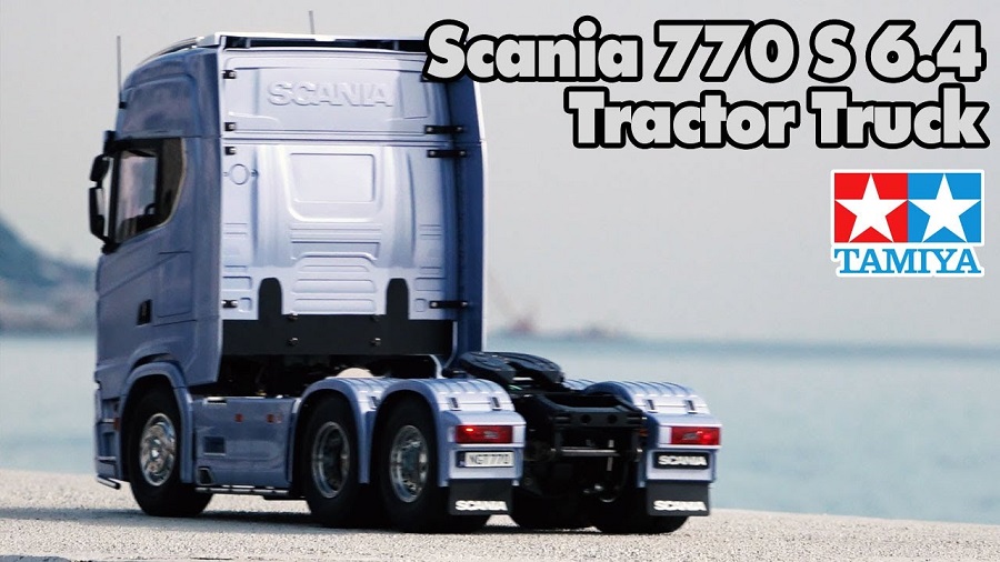Tamiya 114 Scania 770 S 6X4 Semi Truck