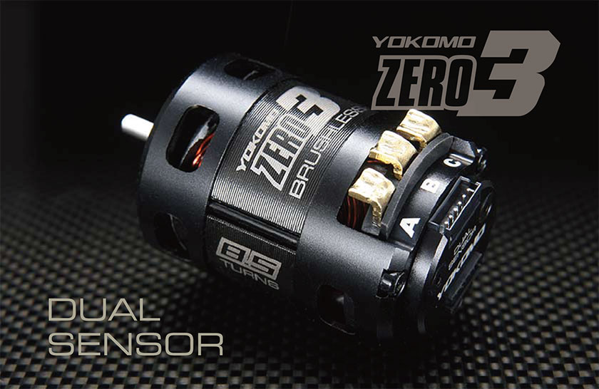 Yokomo ZERO 3 Sensored Brushless Motor 