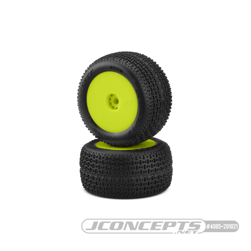 JConcepts Pre-Mounted Tires For The Losi Mini-T & Mini-B