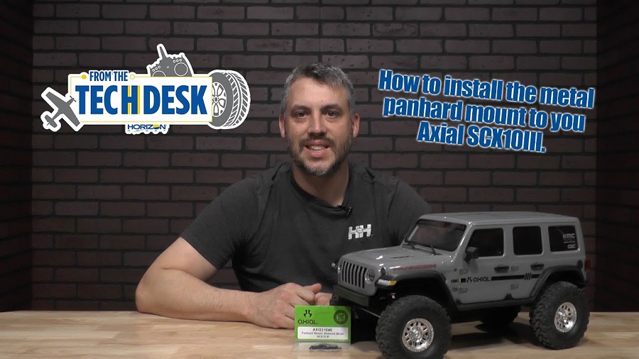 How To: Installing A Metal Panhard Mount On An Axial SCX10 III