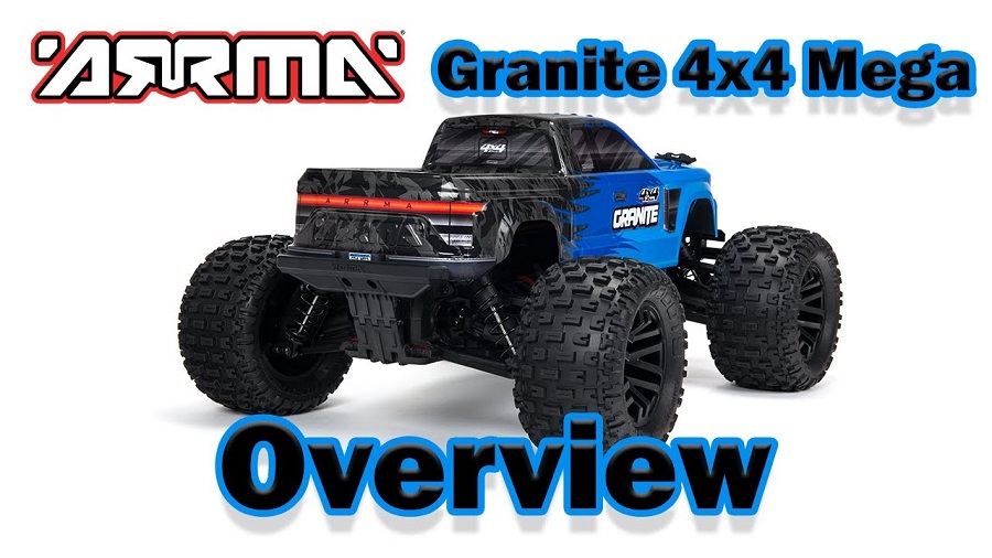 Overview ARRMA Granite 4x4 Mega