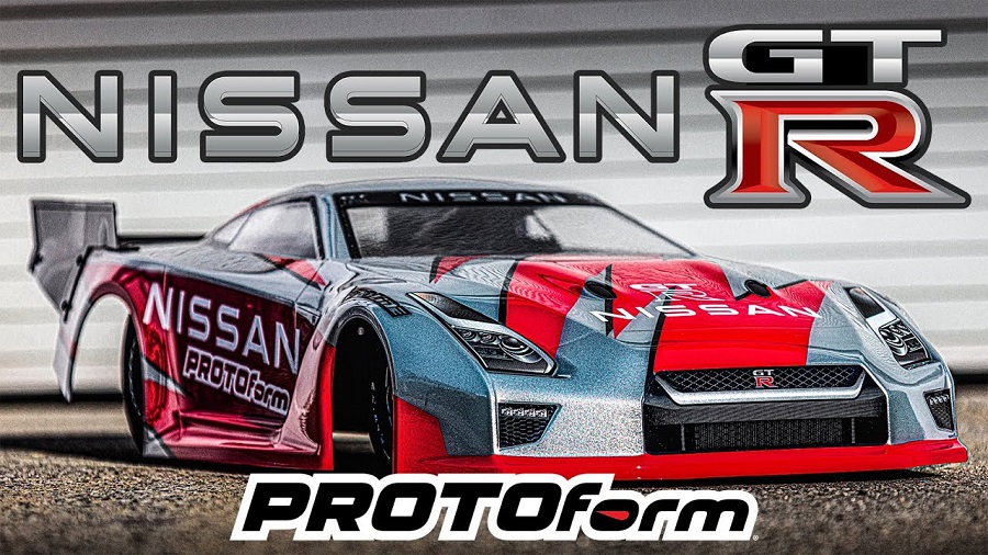 PROTOform Nissan GT-R R35 Pro Mod Clear Body & Outlaw Wing