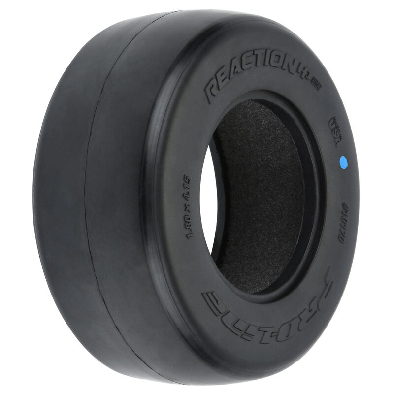 Pro-Line 1/10 Reaction HP Ultra Blue Rear 2.2"/3.0" Drag Tires