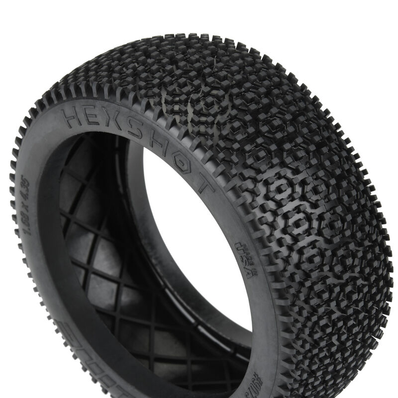 Pro-Line 18 Hex Shot M3 Front & Rear Off-Road Buggy Tires