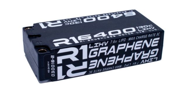 R1 Wurks 6400mah 130C 7.6V 2S LIHV Graphene Shorty Battery