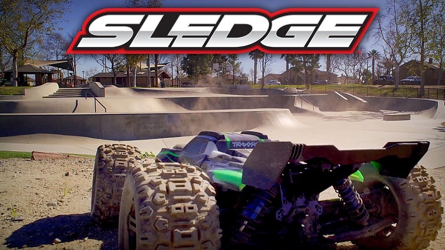 Skate Park Domination With The Traxxas Sledge