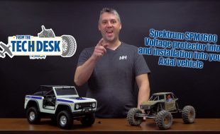 Spektrum SPM1600 Voltage Protector Info & Installation Into Your Axial Vehicle [VIDEO]