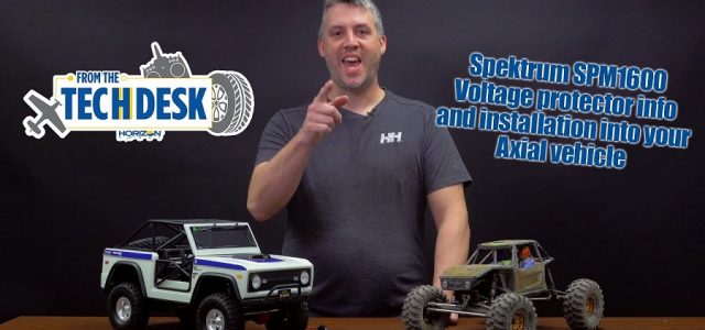 Spektrum SPM1600 Voltage Protector Info & Installation Into Your Axial Vehicle [VIDEO]