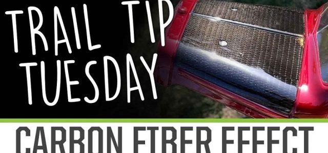 Trail Tip Tuesday: Painted Carbon Fiber Effect [VIDEO]