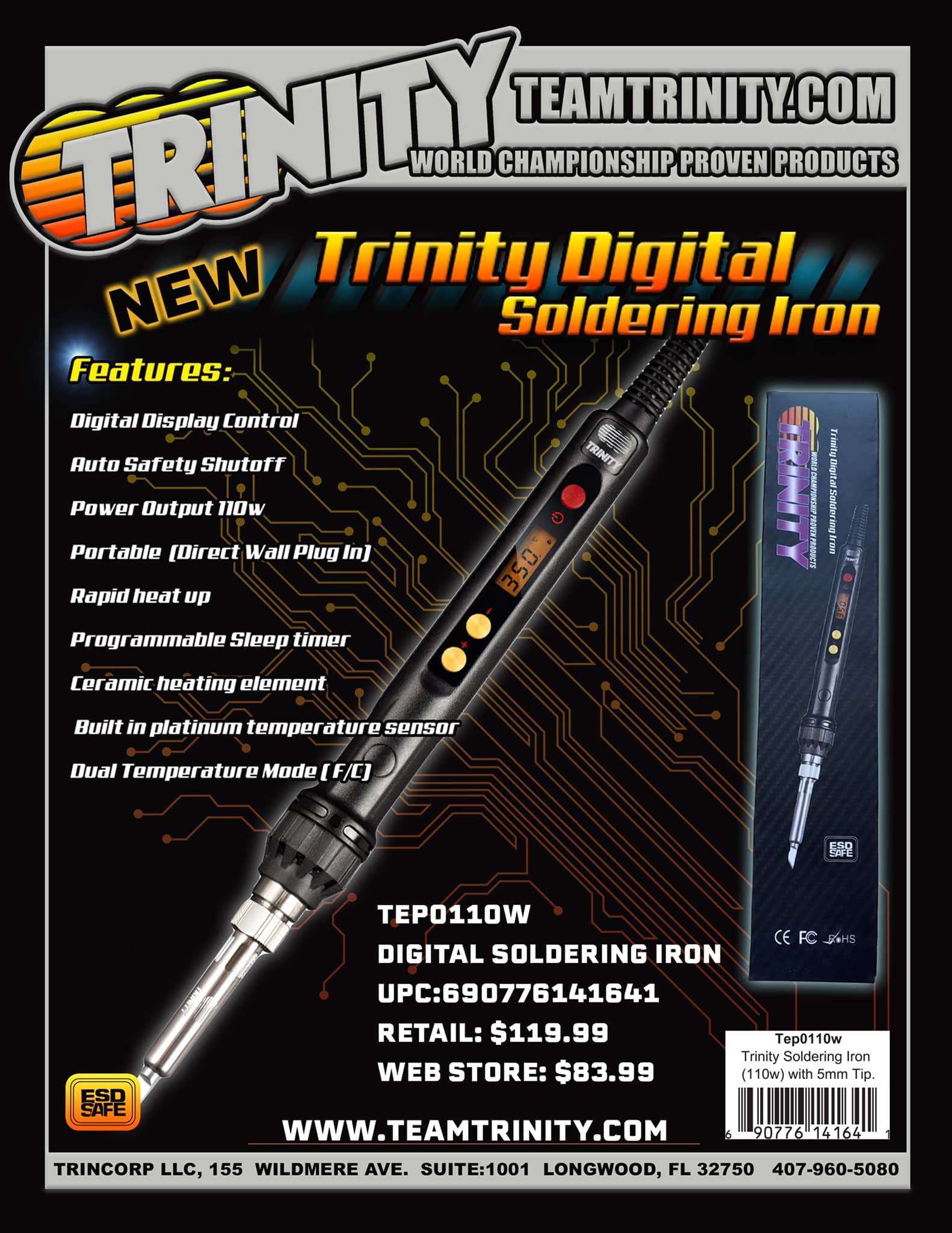 Trinity Digital Soldering Iron