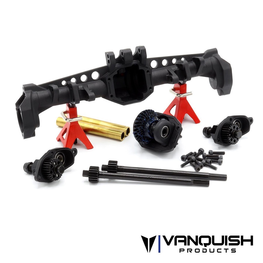 Vanquish Front & Rear F10 Plastic Molded Portal Axle Sets