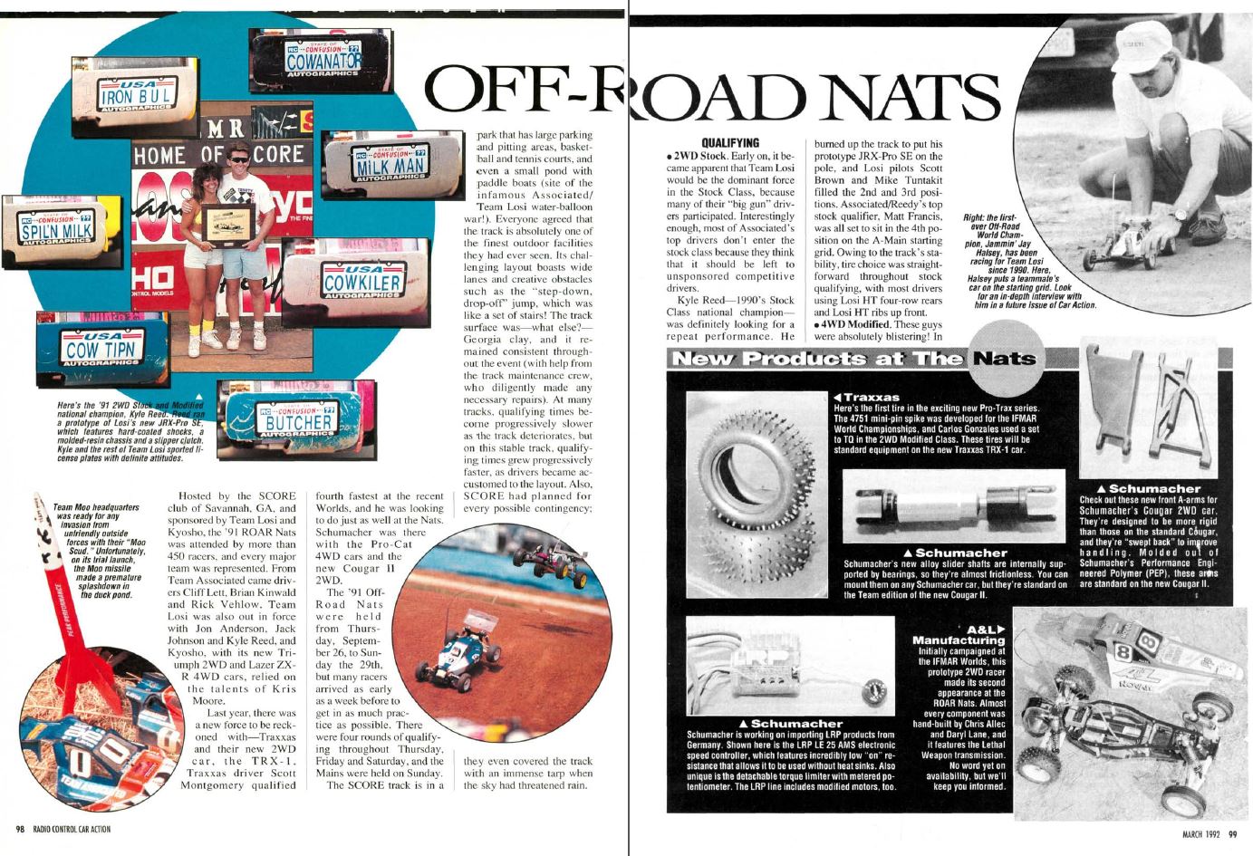 Coverage of the 91 ROAR Off-Road Electric Nats March 1992