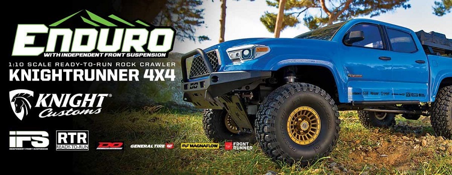 Enduro Knightrunner RTR With Blue Body - RC Car Action