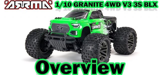 Overview Of The ARRMA Granite 4X4 BLX [VIDEO]