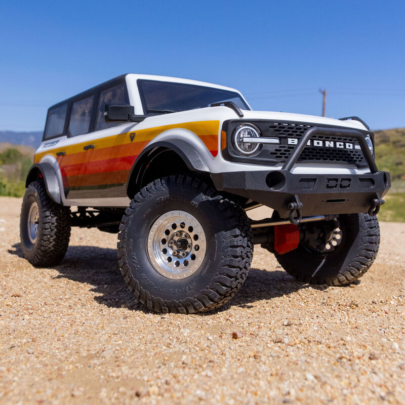 Pro-Line 2021 Ford Bronco Clear Body Set For 12.3" Wheelbase Crawlers