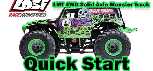 Quick Start Guide For The Losi LMT 4WD [VIDEO]