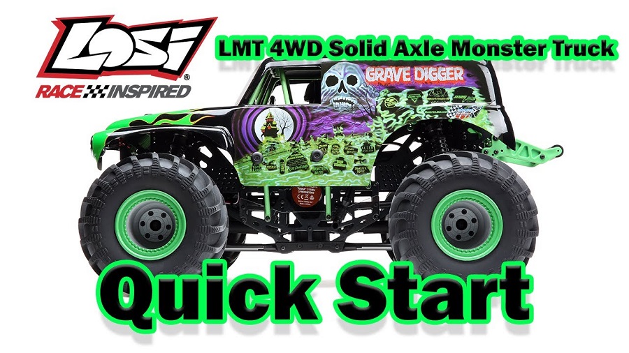 Quick Start Guide For The Losi LMT 4WD