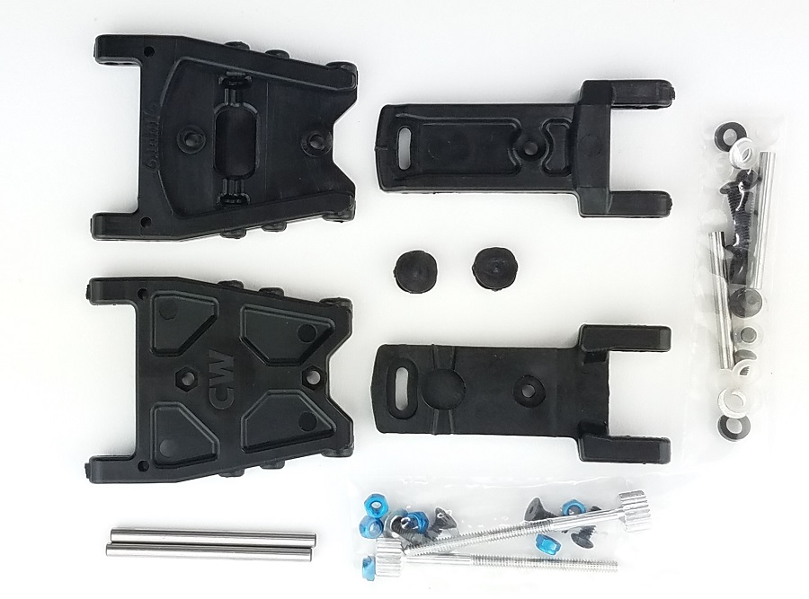 Custom Works RC Adjustable Toe Arm Kit For The Traxxas Drag Slash & Bandit