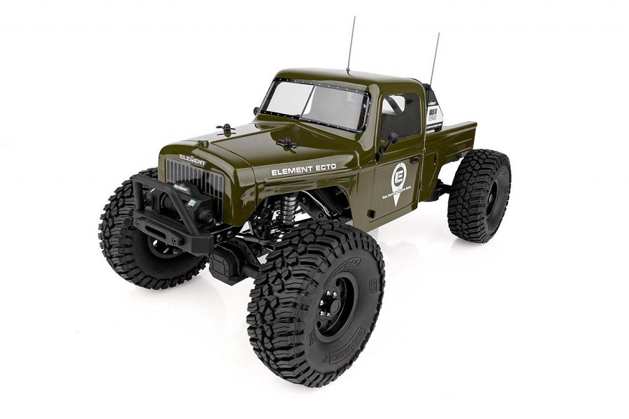 Element Enduro Ecto RTR Trail Truck With Green Body + LiPo Combo