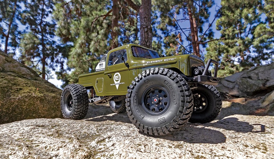 Element Enduro Ecto RTR Trail Truck With Green Body + LiPo Combo