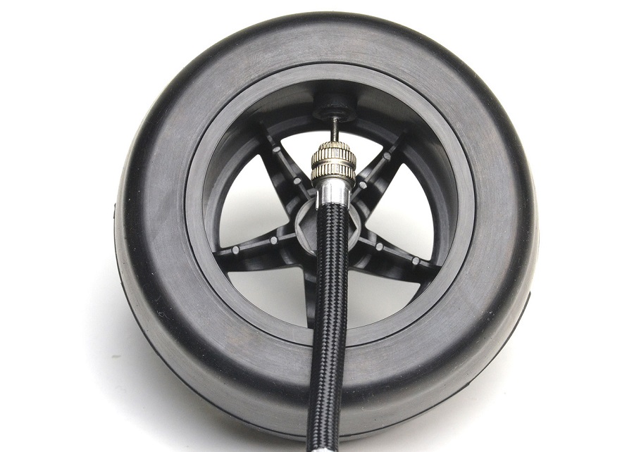 Exotek Pre-Mounted Twister Drag Belted Air Valve Tire & Wheel