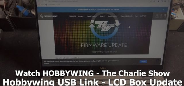 How To: HOBBYWING LCD Box Update With The USB Link [VIDEO]