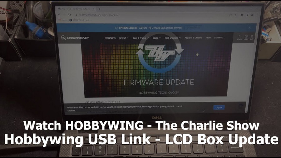 How To: HOBBYWING LCD Box Update With The USB Link