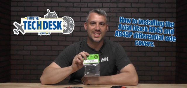 How To: Installing Axial Black AR45 & AR45P Diff Axle Covers [VIDEO]