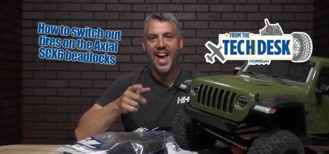 How To: Switching Out Tires On The Axial SCX6 Beadlocks [VIDEO]