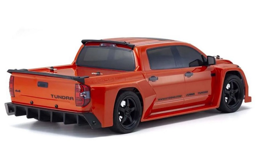Kyosho ReadySet Fazer MK2 2021 Toyota Tundra TRD Pro Widebody Edition In Inferno Orange