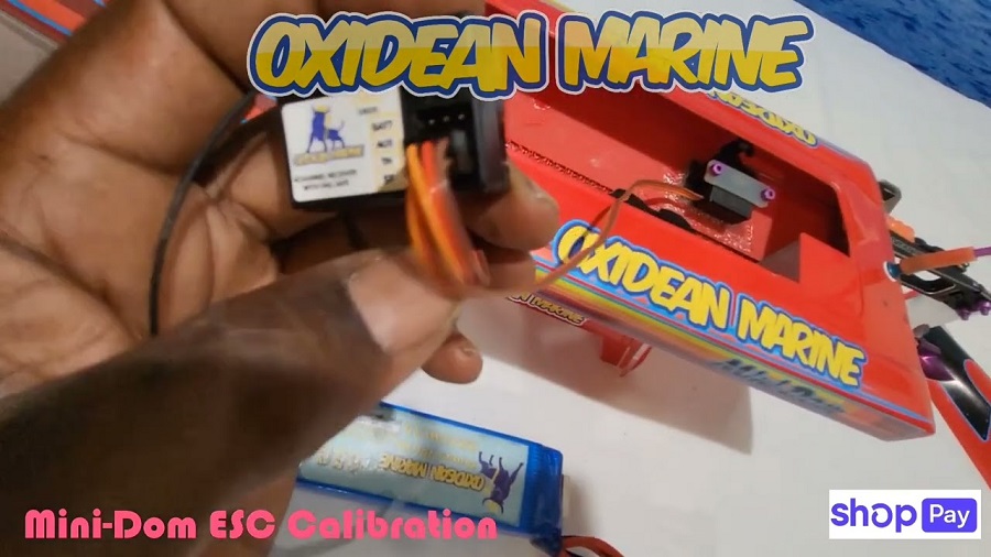 Oxidean Marine Mini-Dom ESC Calibration