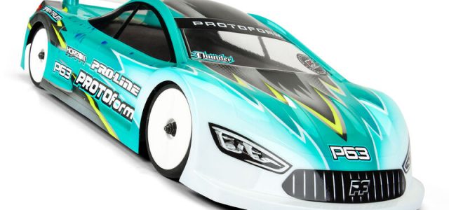 PROTOform P63 1/10 Electric Touring Car Clear Body