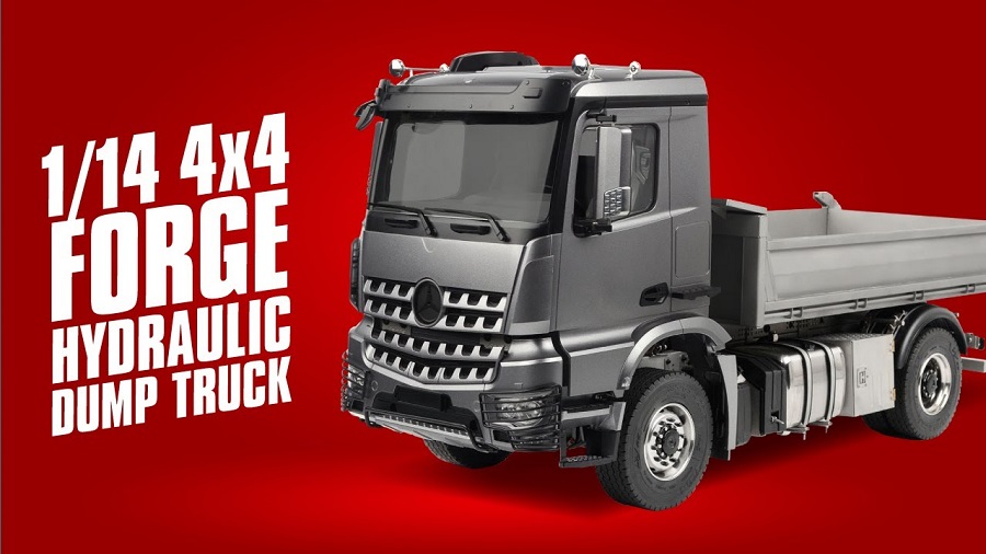 Product Spotlight On The RC4WD 114 4x4 Forge Hydraulic Dump Truck