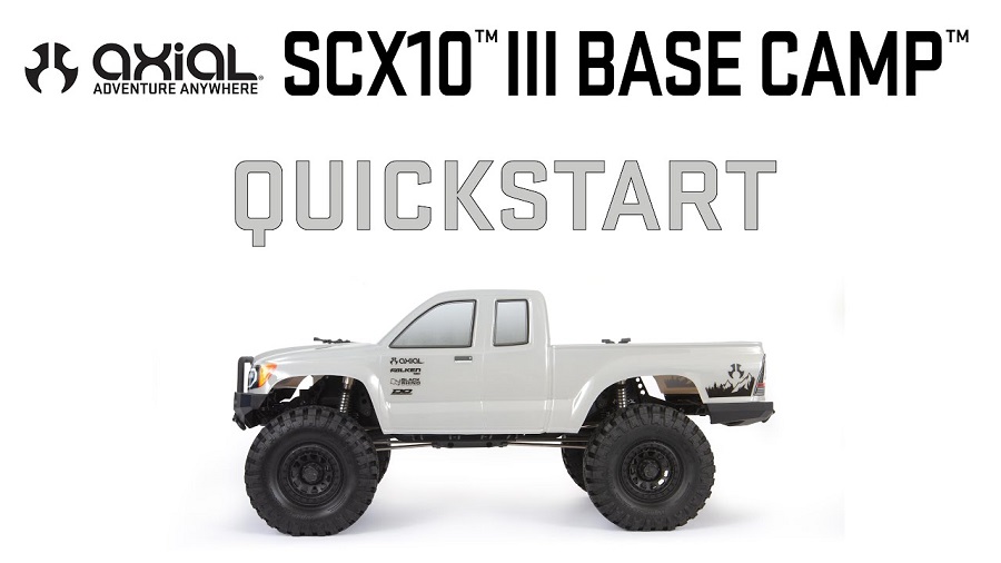 Quick Start SCX10 III Base Camp