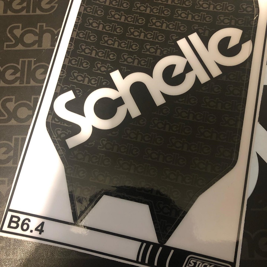 Schelle Midnight Graphic Chassis Protector For The B6.4