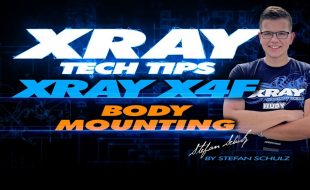 Tech Tip: XRAY X4F Body Mounting [VIDEO]