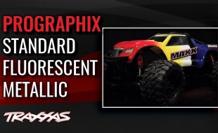 Traxxas Standard, Fluorescent & Metallic ProGraphix Custom RC Paint [VIDEO]