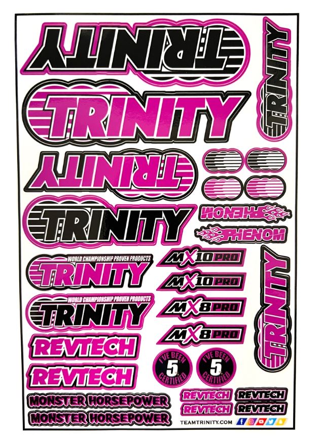 Trinity Pro-Sticker Sheet