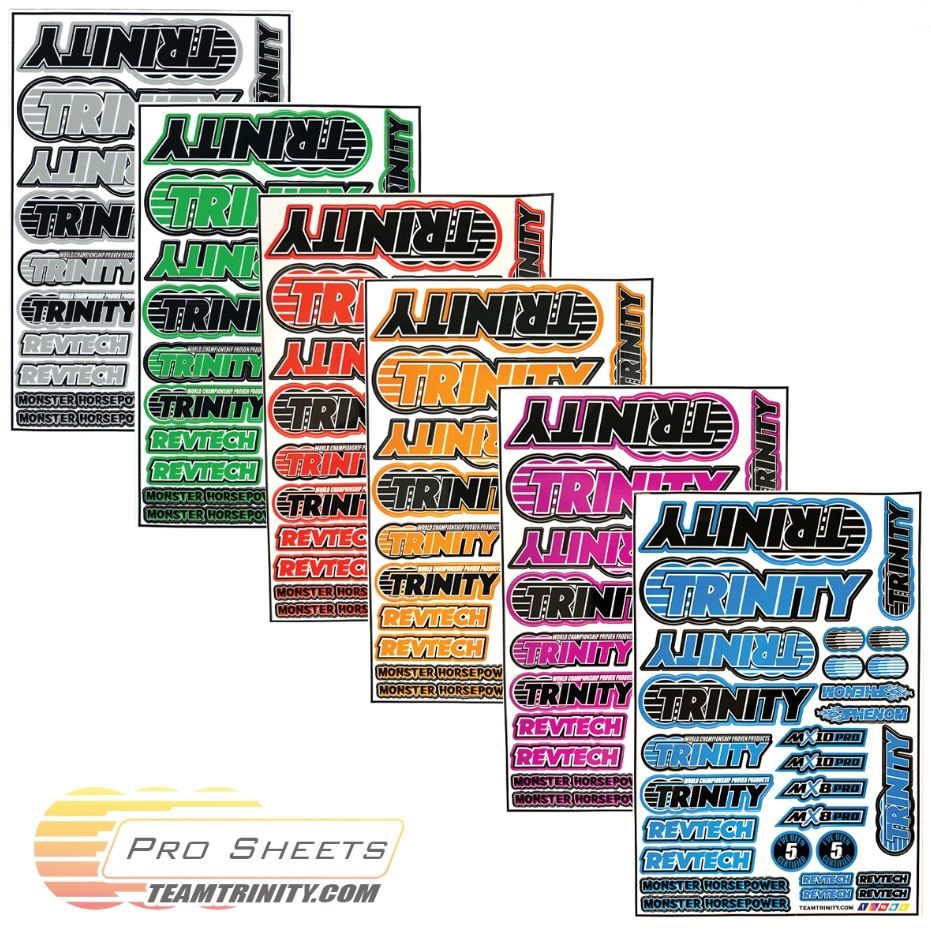 Trinity Pro-Sticker Sheet