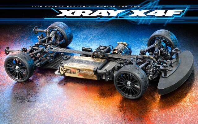 XRAY 2023 X4F Front Wheel Drive 110 Touring Car