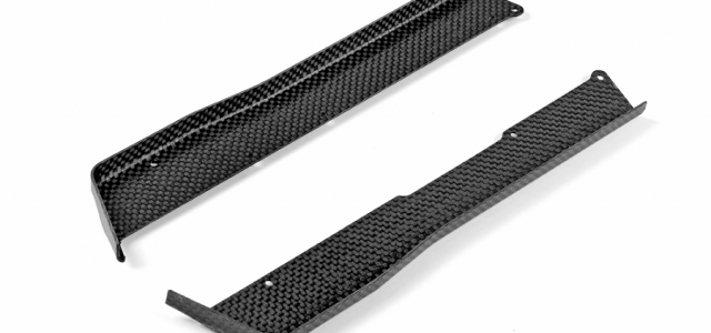 XRAY Carbon Fiber Chassis Side Guards For The XB4