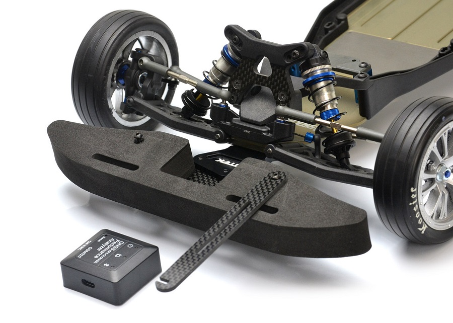 Exotek Carbon Fiber & Foam Front Bumper Set For B6.1-3 Based Drag Cars