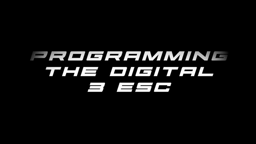 How To Programming The R1 Wurks Digital 3 ESC