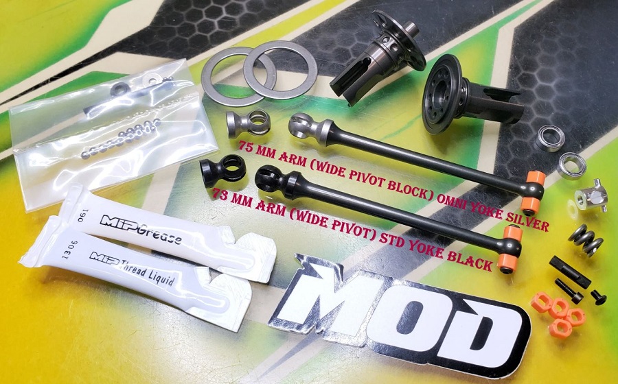 MOD Feather Weight Ball Diff Puck Kit For The B6.3/4