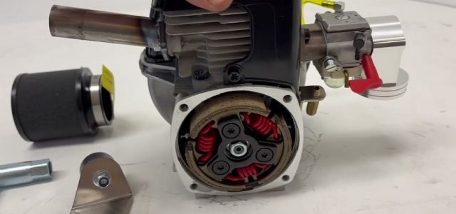Primal RC Monster Truck H.O 46cc Engine Installation [VIDEO]