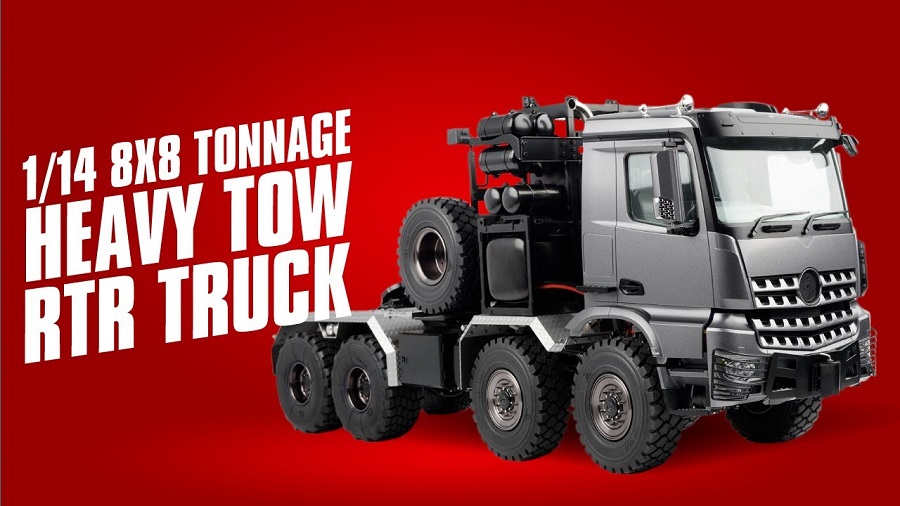 Product Spotlight RC4WD 114 8x8 Tonnage Heavy Tow RTR Truck