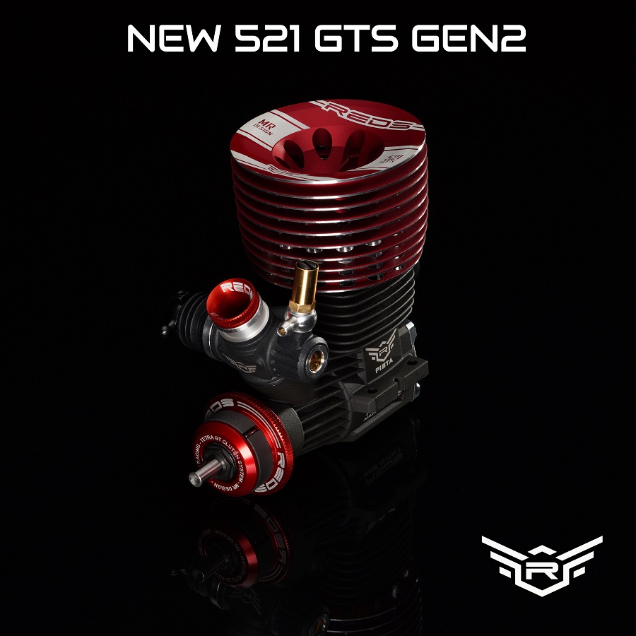 REDS Racing 521 GTS GEN2 1/8 Nitro Truggy Engine